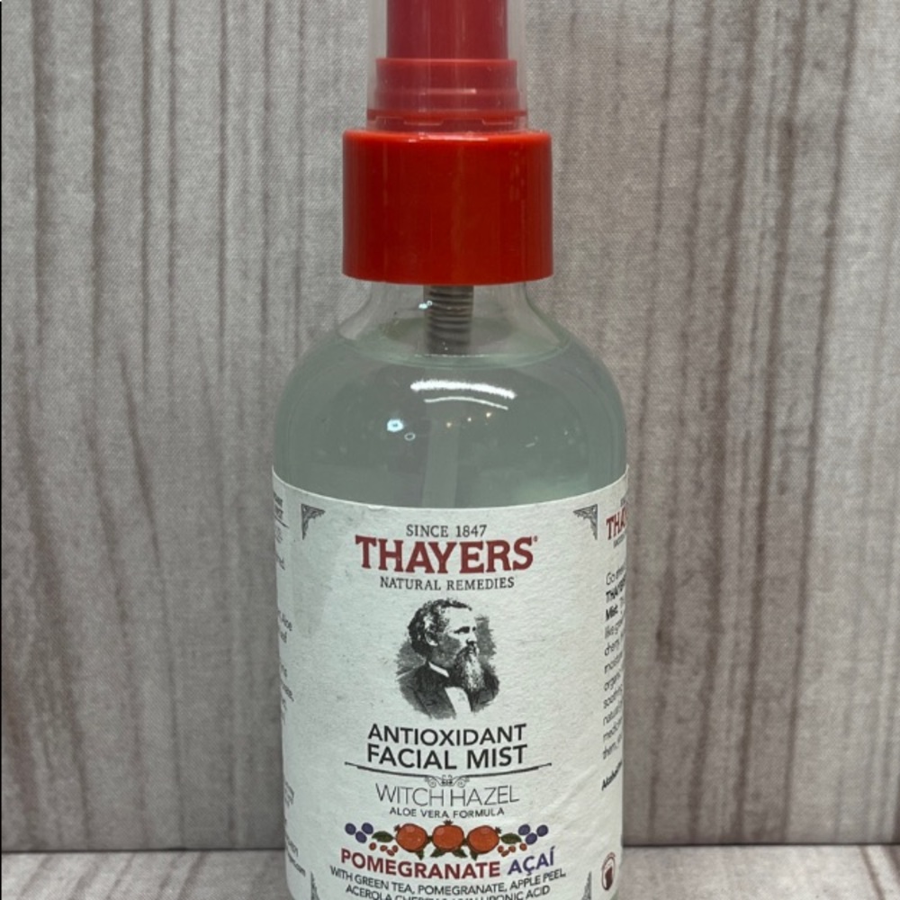 Thayer's Calming Facial Mist 4 fl oz Pomegranate Acai Witch Hazel Aloe Vera